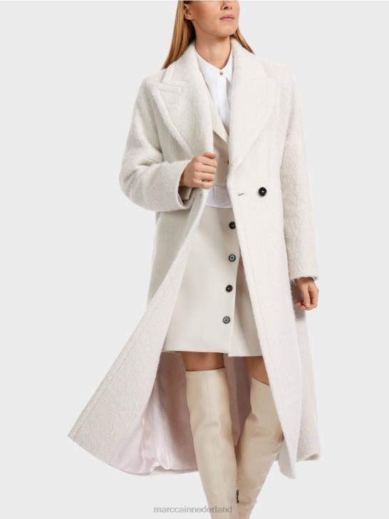 kleding rook 464J232 jas in oversized look Marc Cain