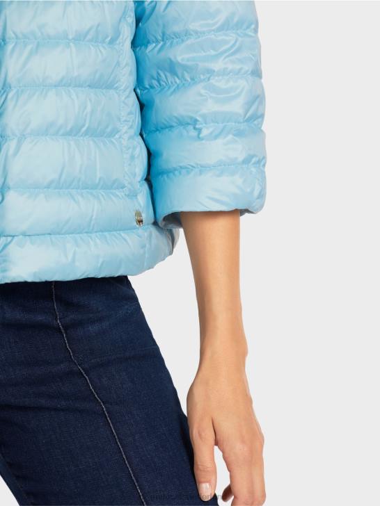 kleding sfeervol blauw 464J301 \"rethink Together\" gewatteerd jack Marc Cain