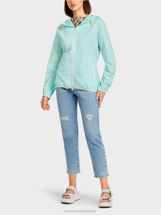 kleding zacht dakraam 464J279 lichtgewicht outdoorjack met capuchon Marc Cain