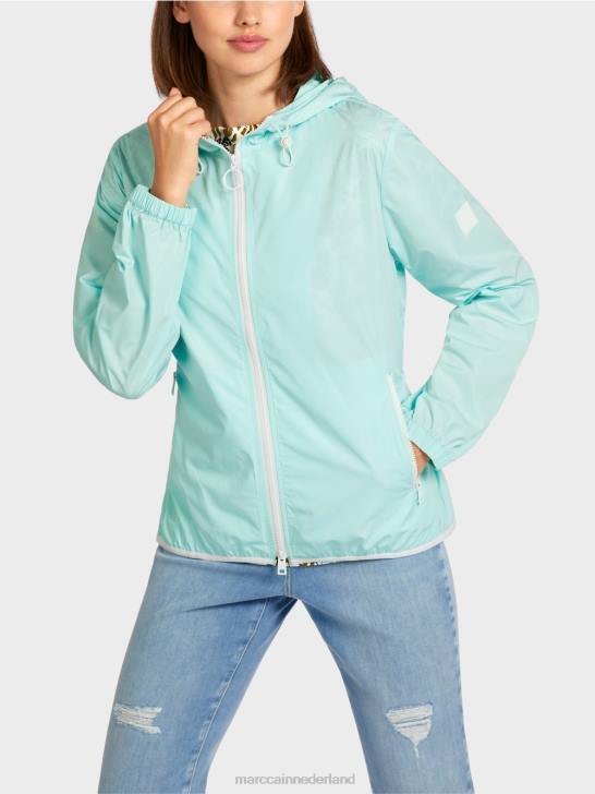 kleding zacht dakraam 464J279 lichtgewicht outdoorjack met capuchon Marc Cain