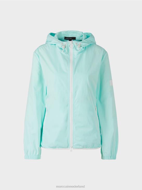 kleding zacht dakraam 464J279 lichtgewicht outdoorjack met capuchon Marc Cain