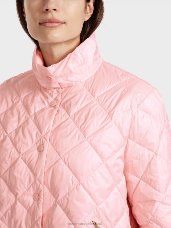 kleding zacht poederroze 464J268 \"rethink Together\" outdoorjas Marc Cain