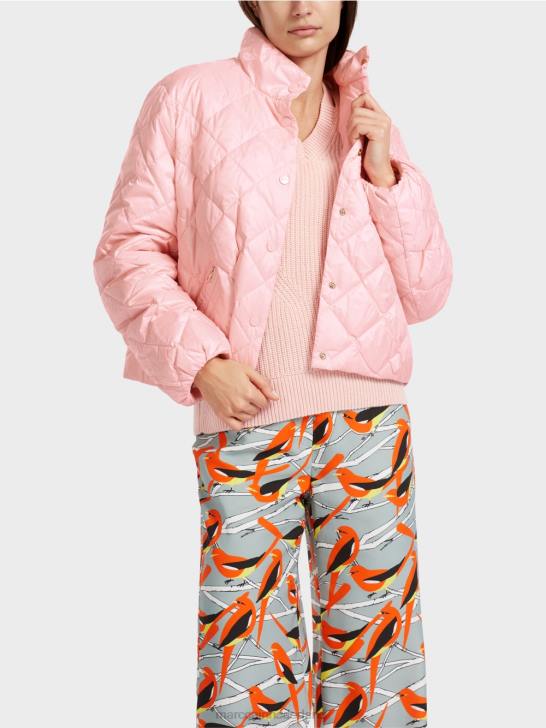 kleding zacht poederroze 464J268 \"rethink Together\" outdoorjas Marc Cain