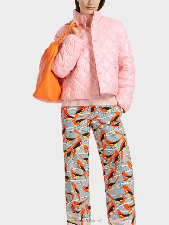 kleding zacht poederroze 464J268 \"rethink Together\" outdoorjas Marc Cain