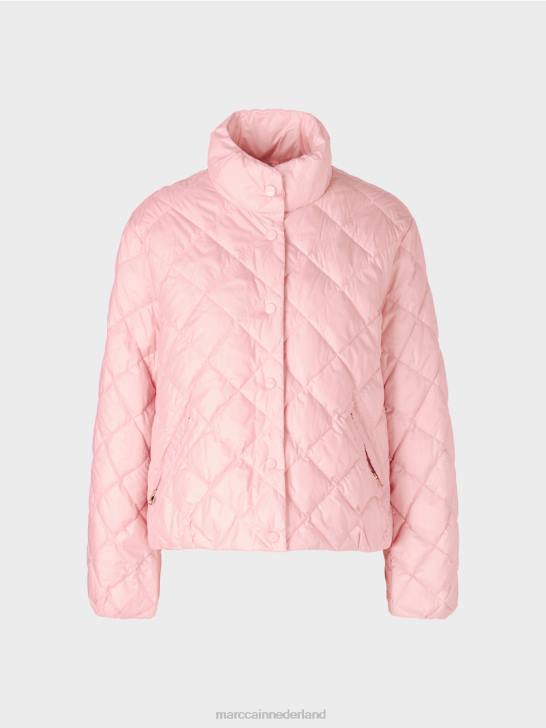 kleding zacht poederroze 464J268 \"rethink Together\" outdoorjas Marc Cain