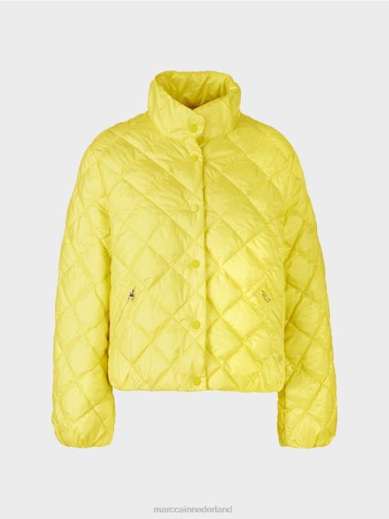 kleding zachte citroen 464J269 \"rethink Together\" outdoorjas Marc Cain