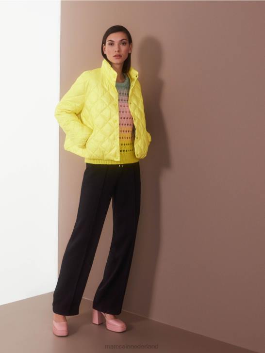 kleding zachte citroen 464J269 \"rethink Together\" outdoorjas Marc Cain