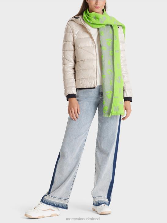 kleding zachte maansteen 464J262 "rethink Together" outdoorjas Marc Cain