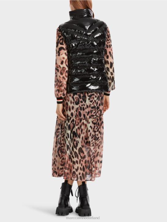 kleding zwart 464J237 gewatteerd gilet met 3m thinsulate Marc Cain