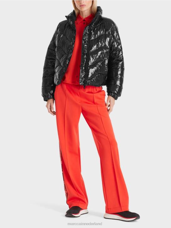 kleding zwart 464J243 gewatteerde jas met 3m thinsulate Marc Cain