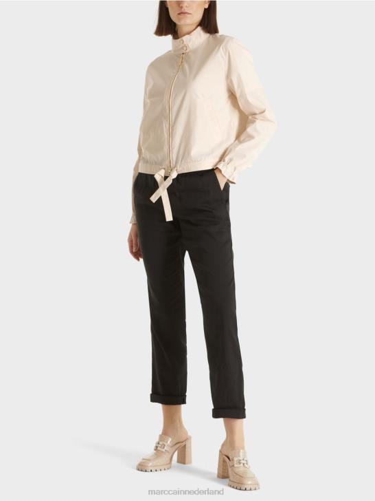 kleding crème 464J354 lichtgewicht blousonjack Marc Cain