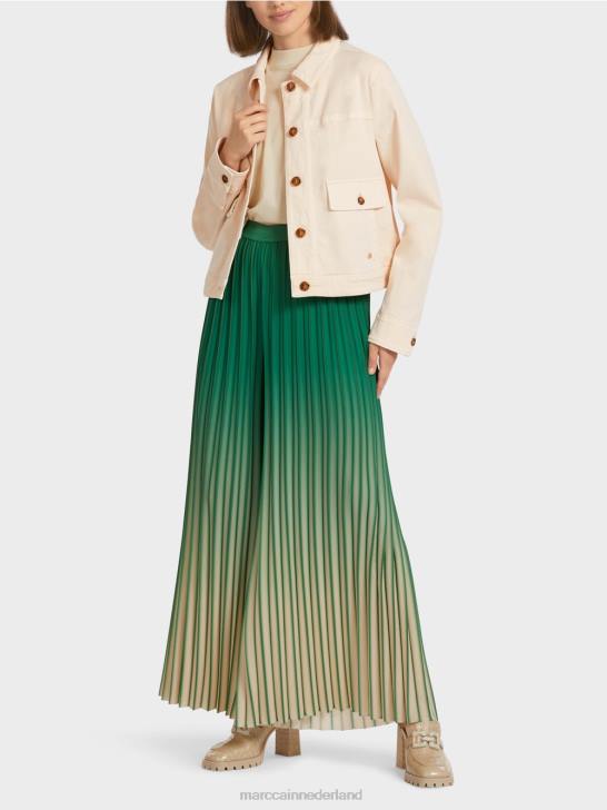 kleding crème 464J432 "Rethink Together" spijkerjack Marc Cain