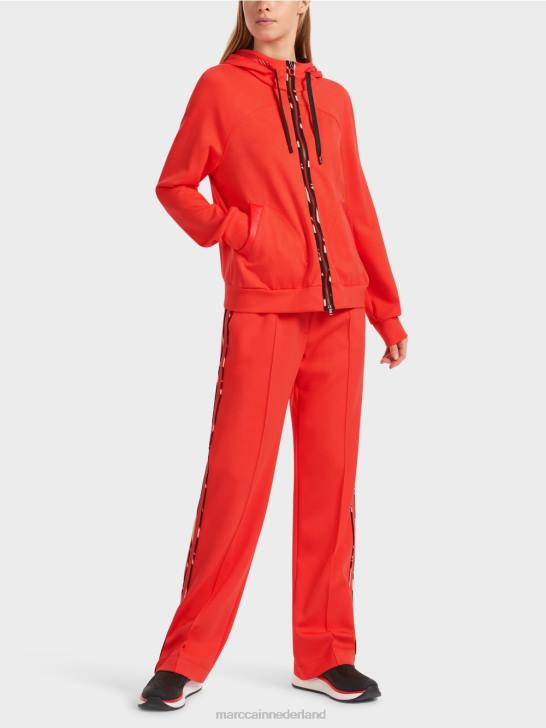 kleding kampari 464J318 jack met capuchon en ritssluiting Marc Cain