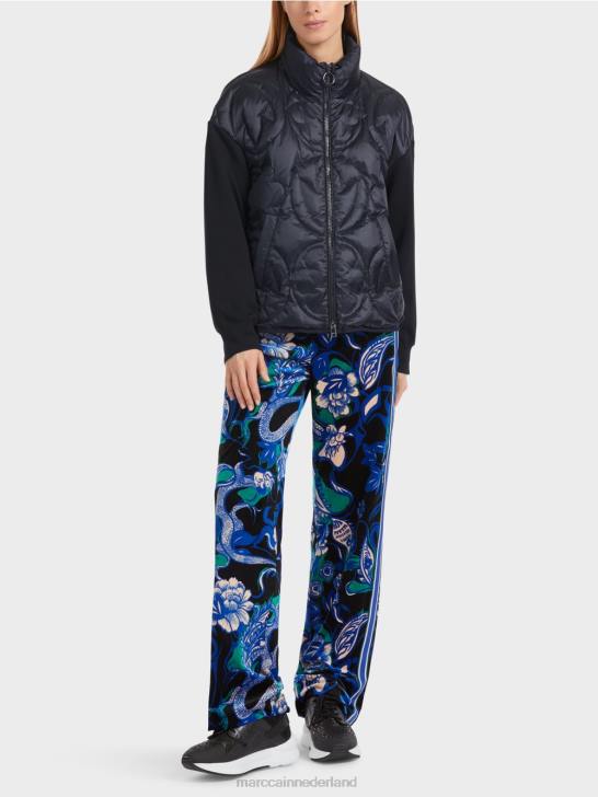 kleding middernacht blauw 464J309 gewatteerd "rethink Together" jack Marc Cain