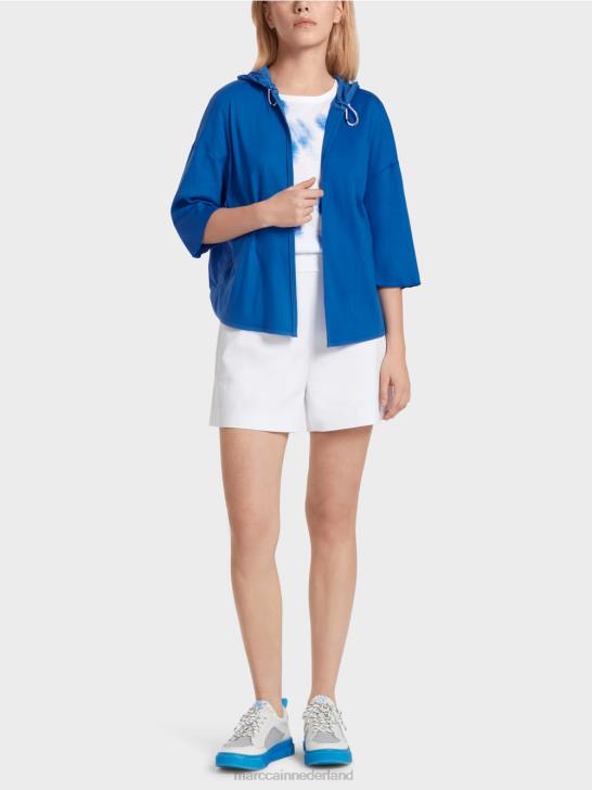 kleding nieuwe parachutist 464J364 casual jasje gemaakt van een stofmix Marc Cain