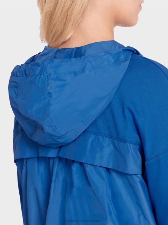 kleding nieuwe parachutist 464J364 casual jasje gemaakt van een stofmix Marc Cain