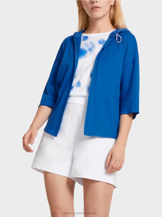 kleding nieuwe parachutist 464J364 casual jasje gemaakt van een stofmix Marc Cain