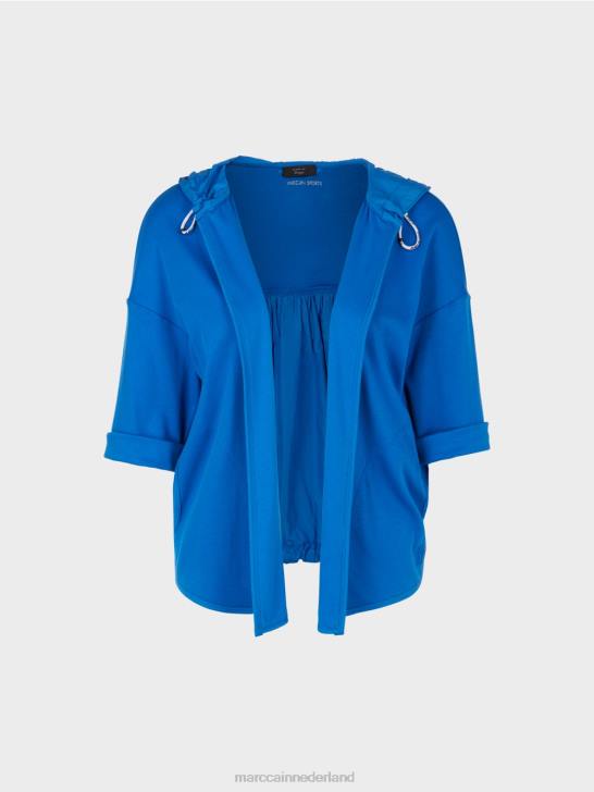 kleding nieuwe parachutist 464J364 casual jasje gemaakt van een stofmix Marc Cain