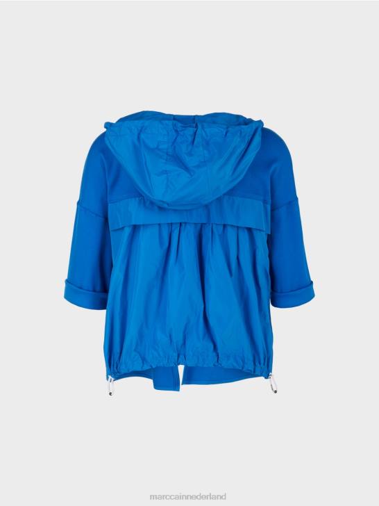 kleding nieuwe parachutist 464J364 casual jasje gemaakt van een stofmix Marc Cain