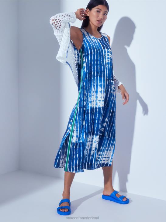 kleding wit 464J362 geperforeerd vest gebreid in Duitsland Marc Cain