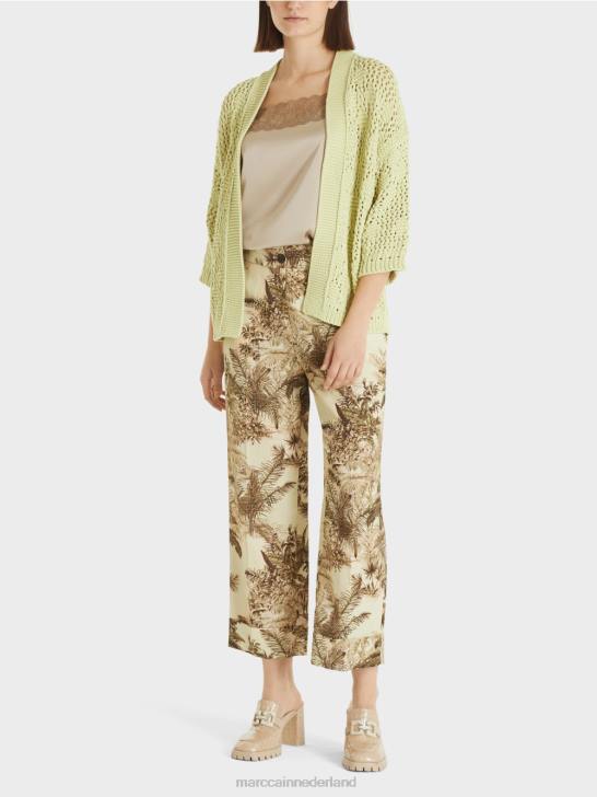 kleding zachte adem 464J398 vest "gebreid in Duitsland" Marc Cain