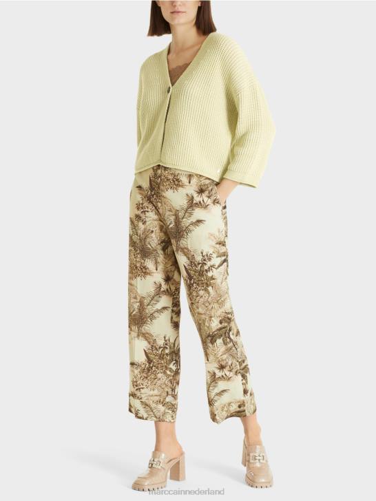 kleding zachte adem 464J399 vest "gebreid in Duitsland" Marc Cain