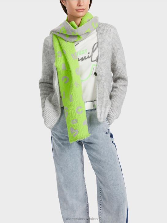 kleding zilver grijs 464J329 vest 100% gemaakt in Duitsland Marc Cain