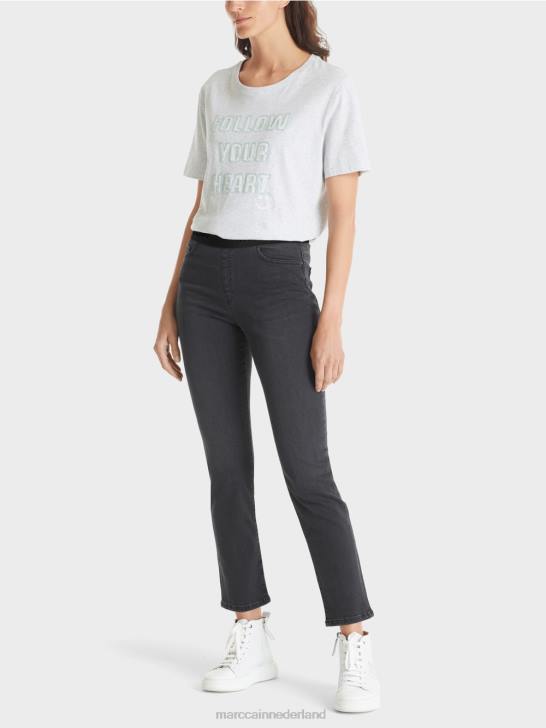 kleding antraciet 464J766 siena jeans "rethink Together". Marc Cain