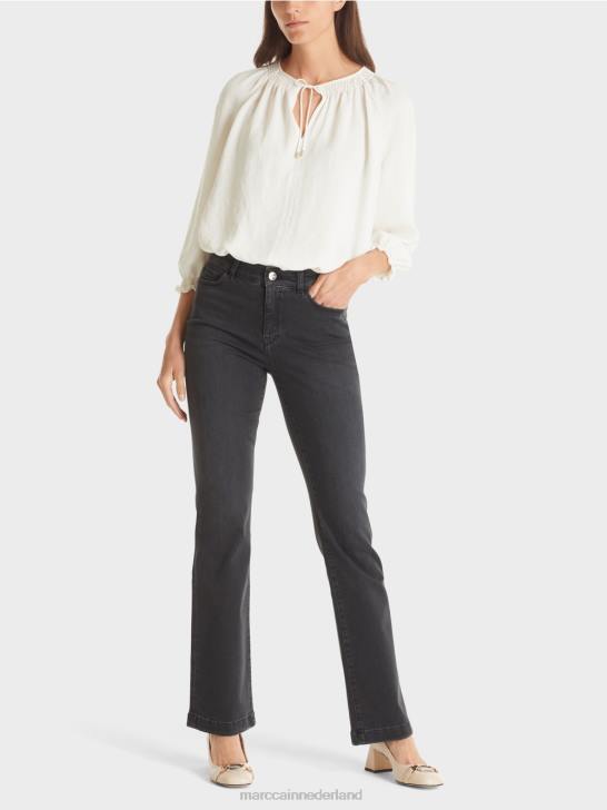 kleding antraciet 464J768 Faro "samen heroverwegen" jeans Marc Cain