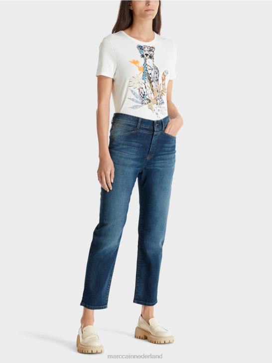 kleding blauwe denim 464J779 riad "samen heroverwegen" jeans Marc Cain