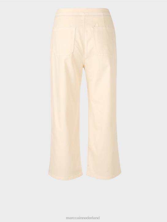 kleding crème 464J792 \"rethink Together\" five-pocket-jeans Marc Cain