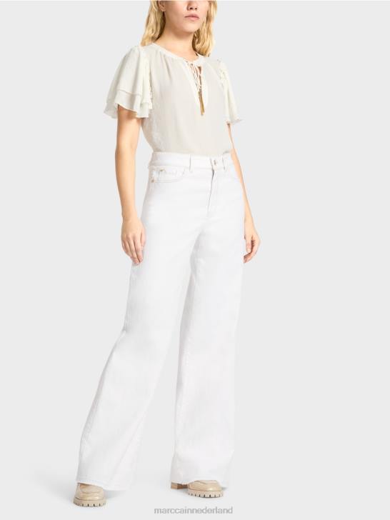 kleding gebroken wit 464J802 warri "samen heroverwegen" jeans Marc Cain