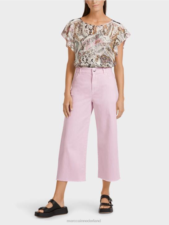 kleding lichte lavendel 464J803 "Samen heroverwegen" jeans Marc Cain