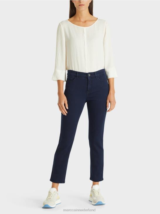kleding middernacht blauw 464J824 silea jeans "rethink Together". Marc Cain