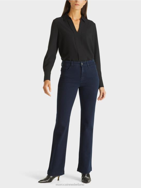 kleding middernacht blauw 464J825 Faro "samen heroverwegen" jeans Marc Cain