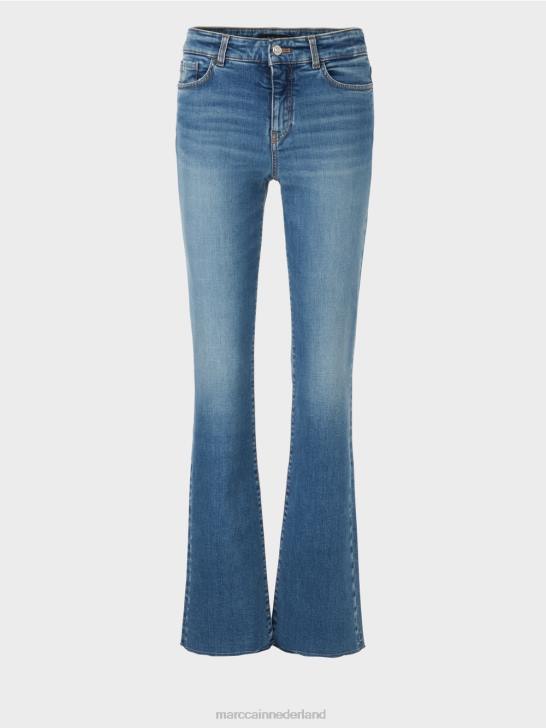 kleding vintage blauw 464J778 Faro \"samen heroverwegen\" jeans Marc Cain