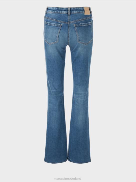 kleding vintage blauw 464J778 Faro \"samen heroverwegen\" jeans Marc Cain