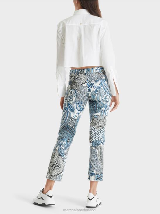 kleding vintage blauw 464J782 sikar jeans \"rethink Together\". Marc Cain