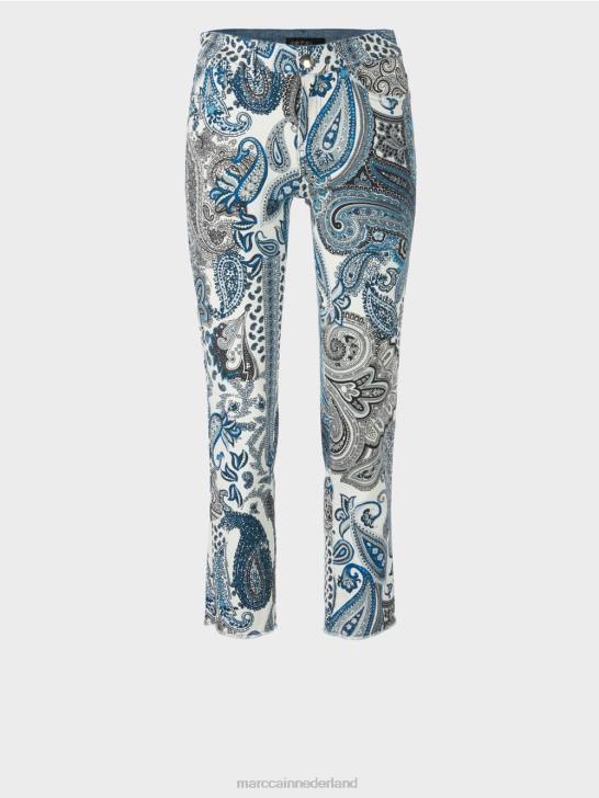 kleding vintage blauw 464J782 sikar jeans \"rethink Together\". Marc Cain