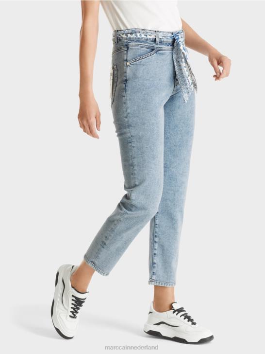 kleding vintage blauw 464J783 riad \"samen heroverwegen\" jeans Marc Cain