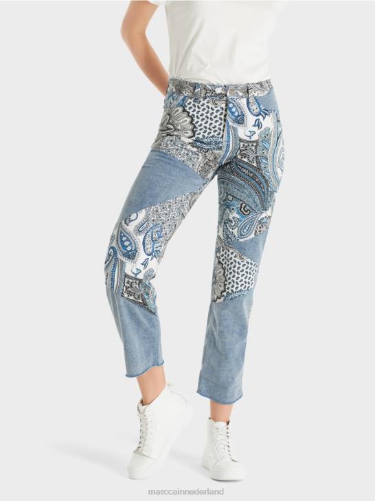 kleding vintage blauw 464J788 fyli \"samen heroverwegen\" jeans Marc Cain