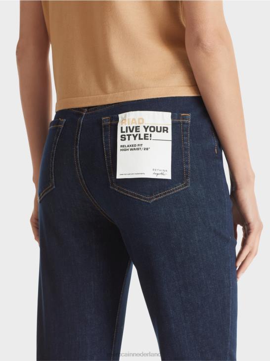 kleding vintage indigo 464J780 riad \"samen heroverwegen\" jeans Marc Cain