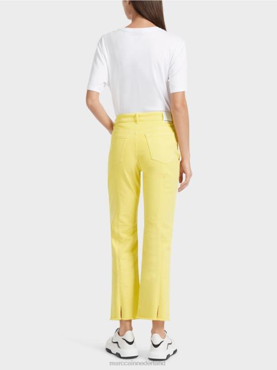 kleding zachte citroen 464J789 \"Samen heroverwegen\" broek forli Marc Cain