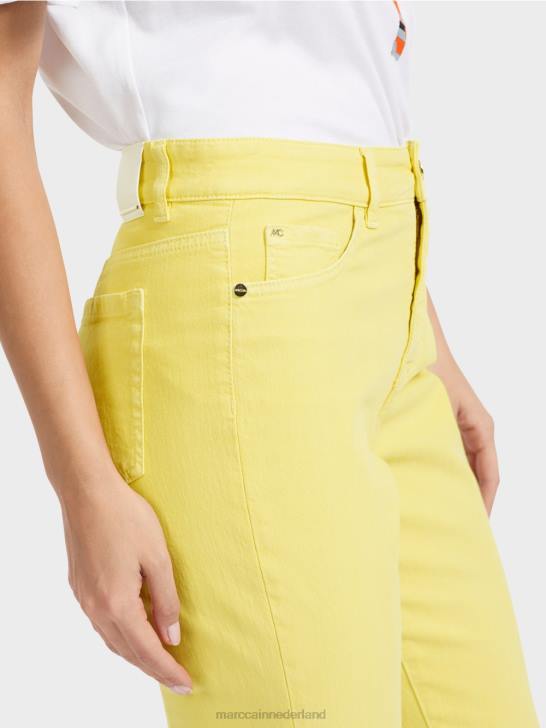 kleding zachte citroen 464J789 \"Samen heroverwegen\" broek forli Marc Cain