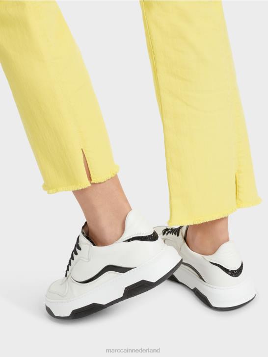 kleding zachte citroen 464J789 \"Samen heroverwegen\" broek forli Marc Cain