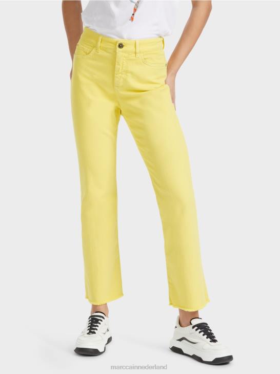 kleding zachte citroen 464J789 \"Samen heroverwegen\" broek forli Marc Cain