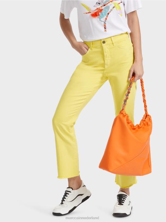 kleding zachte citroen 464J789 \"Samen heroverwegen\" broek forli Marc Cain