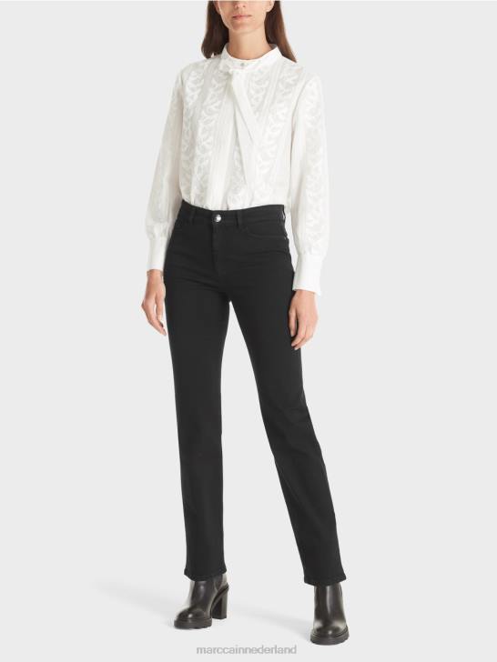 kleding zwart 464J772 fyli "samen heroverwegen" jeans Marc Cain