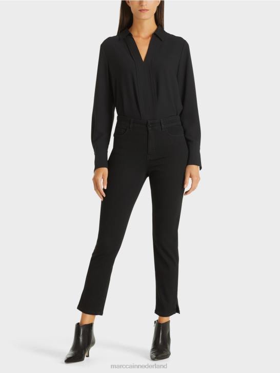 kleding zwart 464J819 silea jeans "rethink Together". Marc Cain