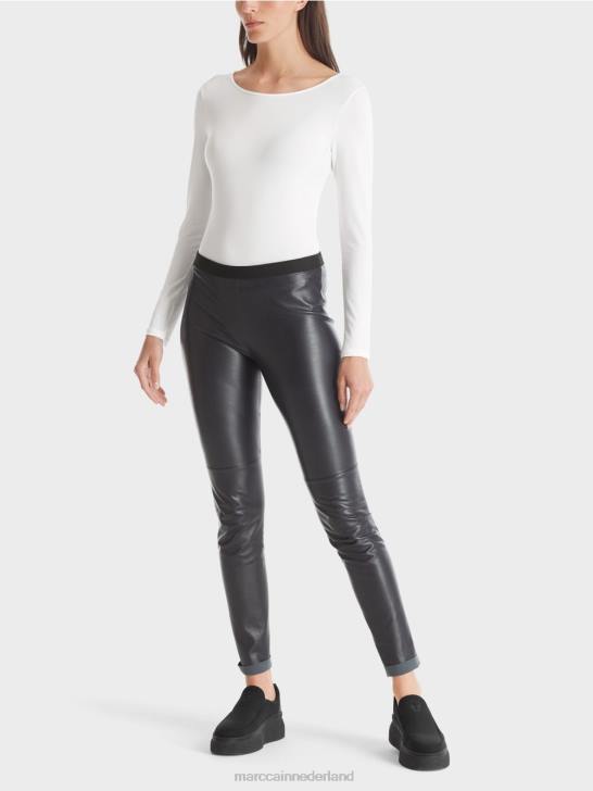 kleding wit 464J1473 delicaat shirt met lange mouwen Marc Cain